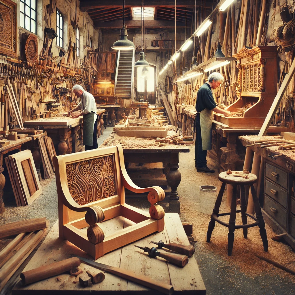 produzione artigianale di mobili a Padova